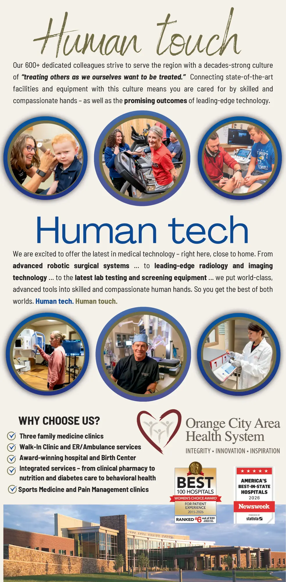 Orange City Area Health System – Leading Healthcare in Orange City, Iowa