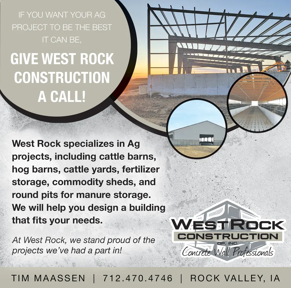West Rock Construction - Ag Buildings in Rock Valley, IA