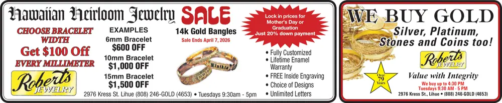 Hawaiian Heirloom Jewelry Store in Lihue, HI