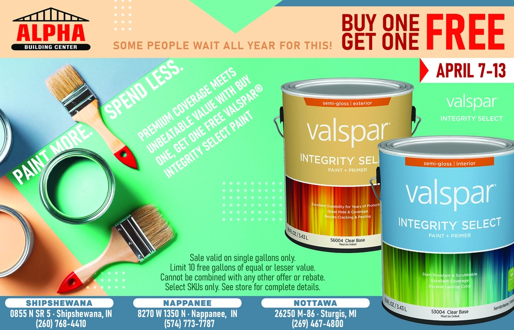 Shop Quality Paint & Building Supplies in Shipshewana, Indiana