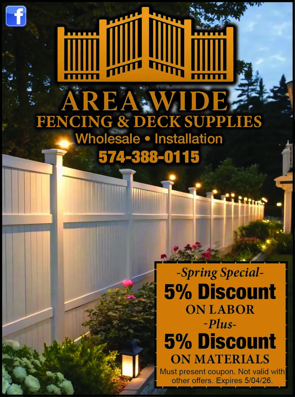 Area Wide Fencing & Deck Supplies – Indiana Wholesale Fence & Deck