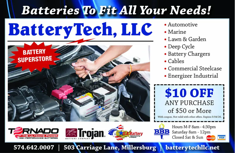BatteryTech, LLC - Battery Superstore in Millersburg, Indiana