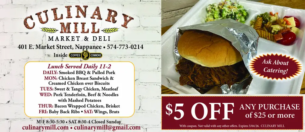 Culinary Mill Market & Deli – Nappanee, Indiana
