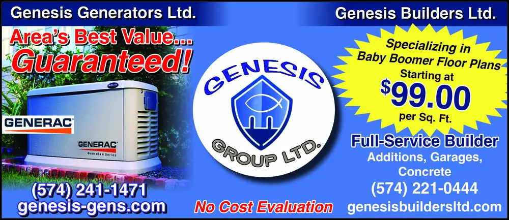 Genesis Generators & Builders – Your Indiana Experts for Power & Home Solutions