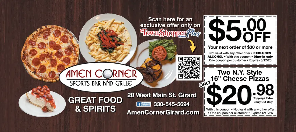 Coupons for Amen Corner Sports Bar and Grille