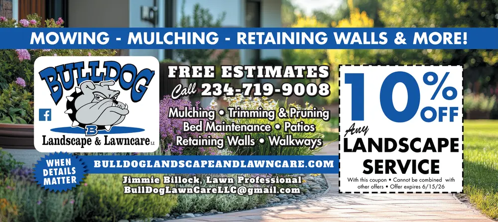 Coupons for Bulldog Landscape & Lawncare LLC