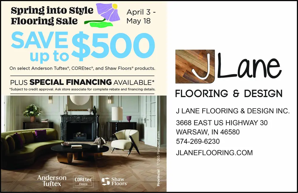 Top Flooring Store in Warsaw, IN – J Lane Flooring & Design