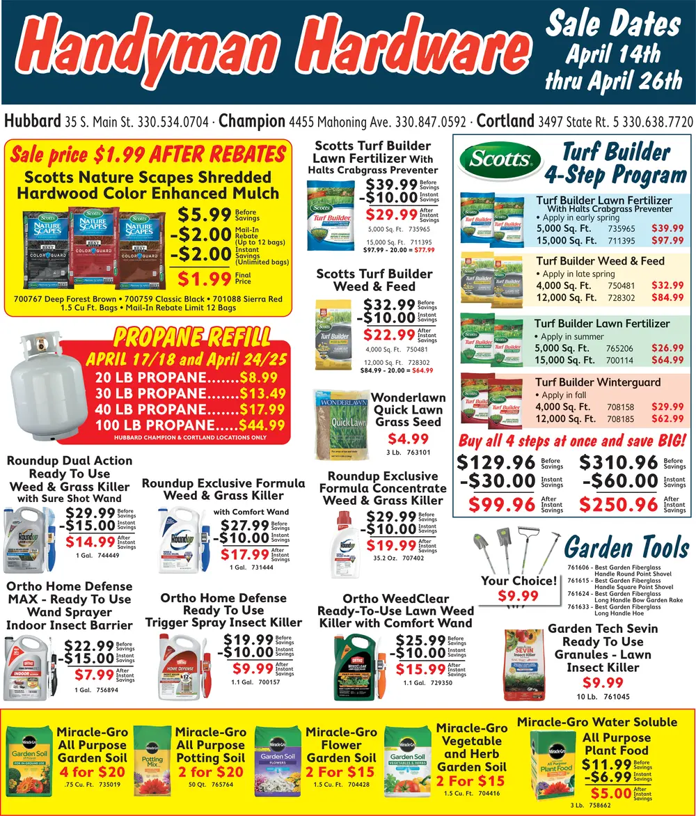 Coupons for Handyman Hardware