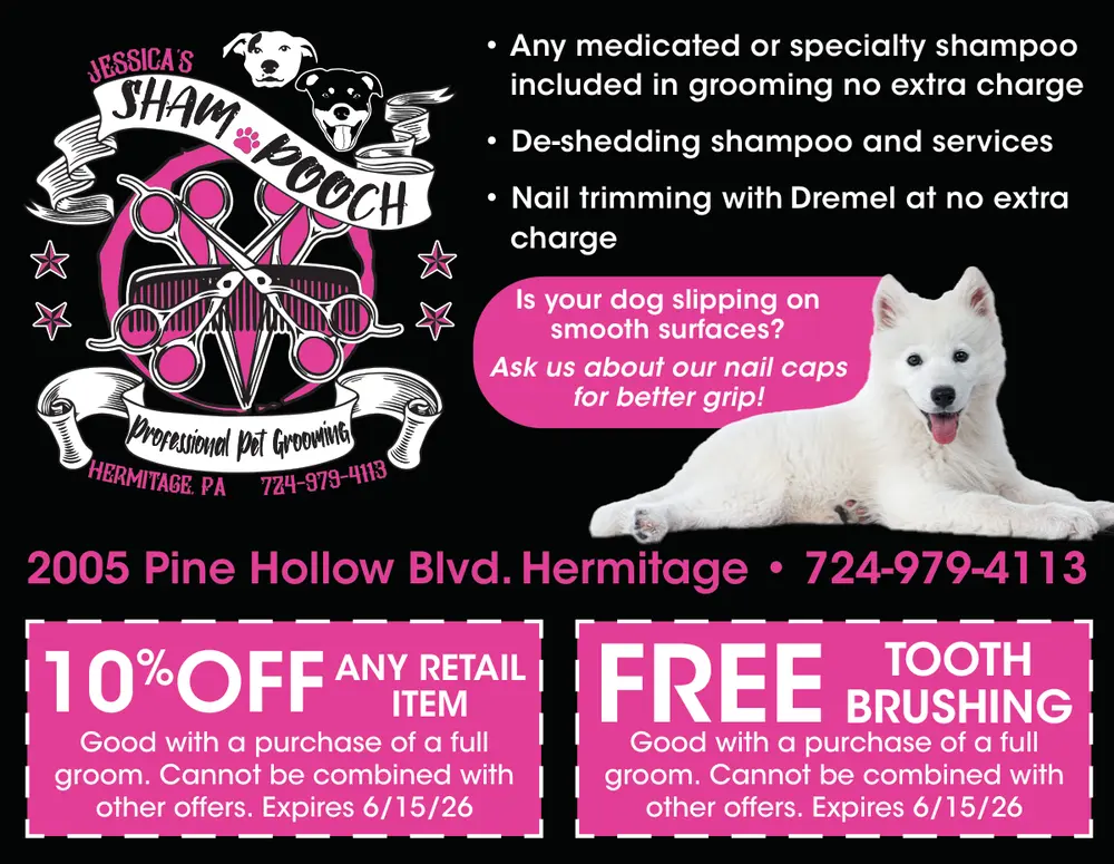 Coupons for Jessica's Sham-Pooch