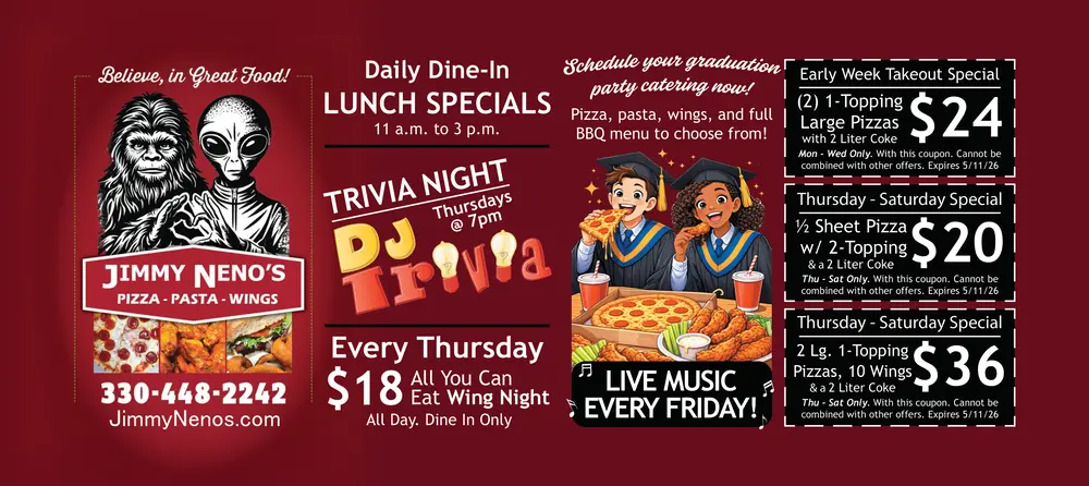 Coupons for Jimmy Neno's