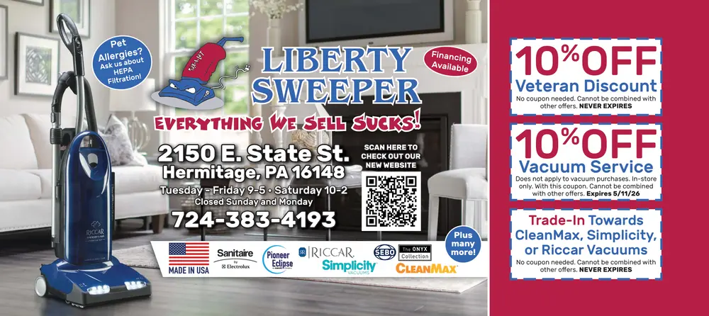 Coupons for Liberty Sweeper