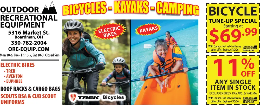 Coupons for Outdoor Recreational Equipment
