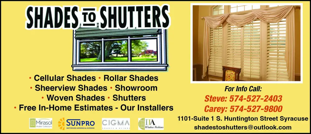 Premium Window Shades & Shutters in Syracuse, Indiana