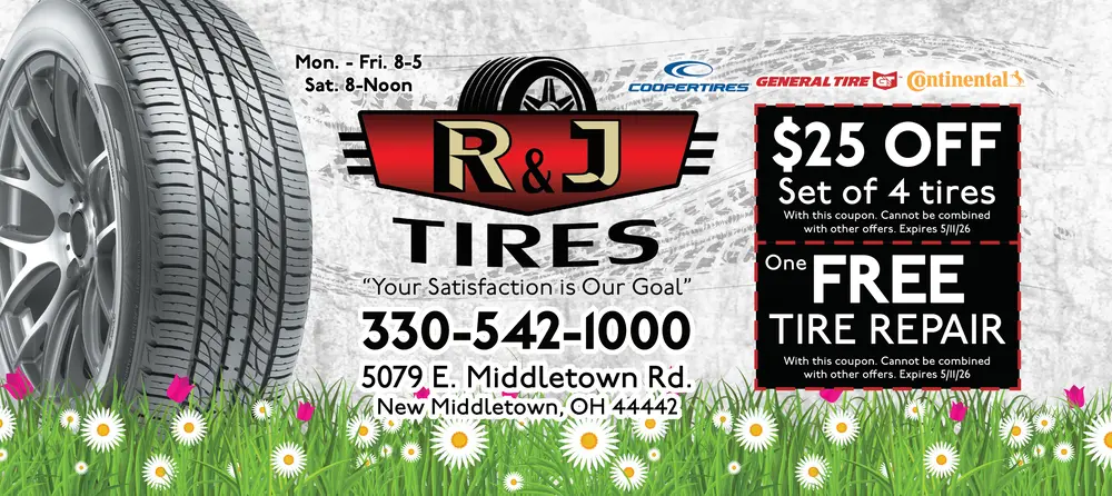 Coupons for R & J Tires