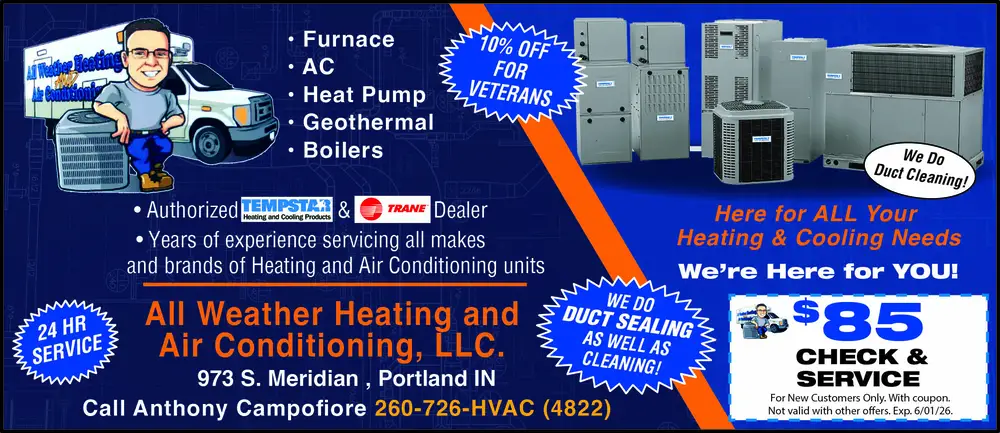 Heating and Air Conditioning Services in Portland, IN