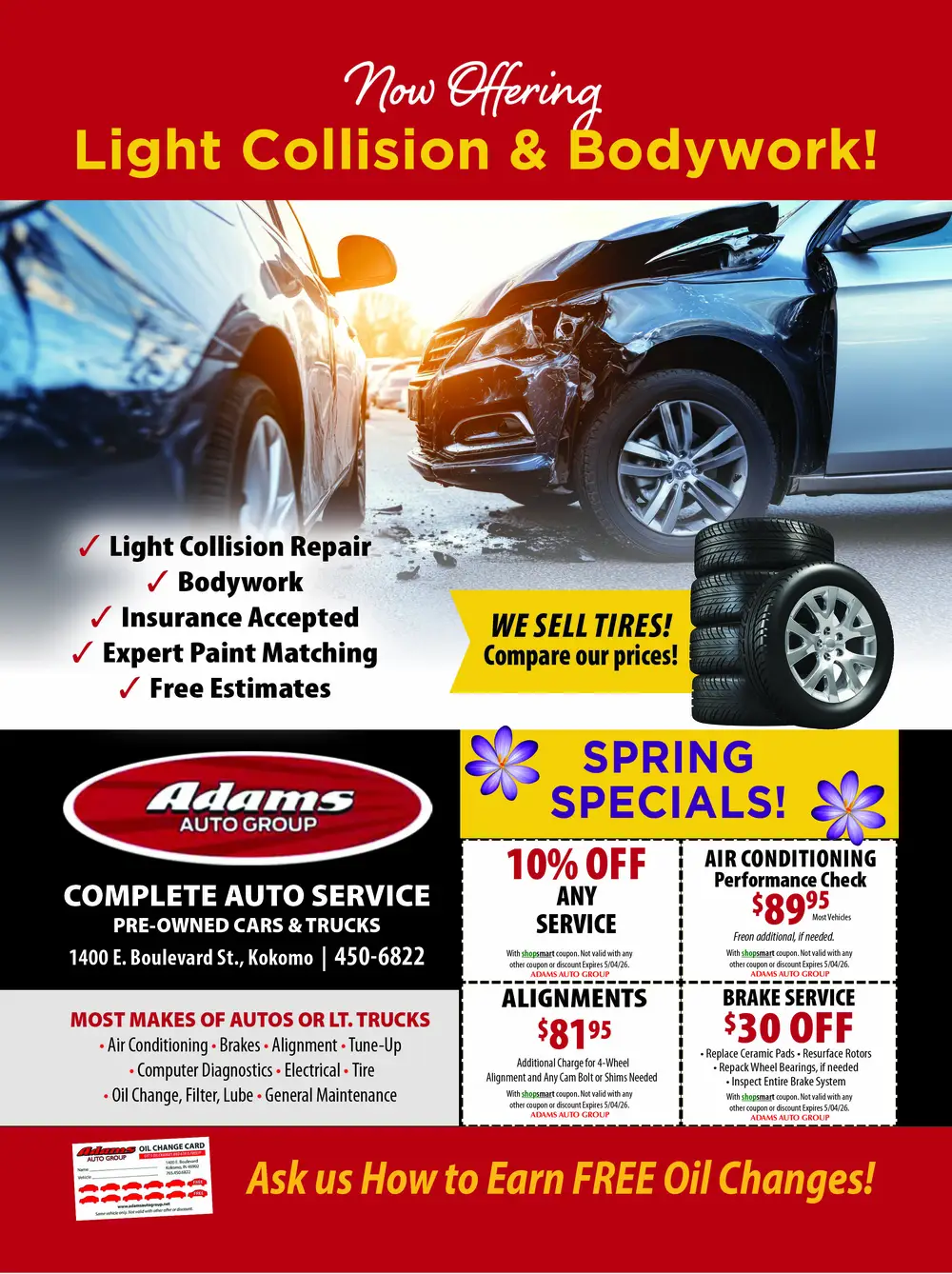 Auto Repair & Collision Services in Kokomo, Indiana