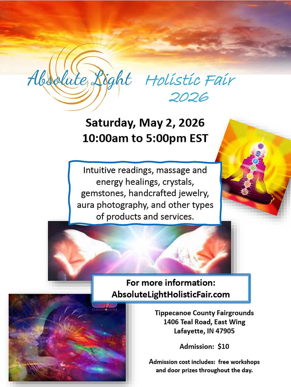 Absolute Light Holistic Fair – Lafayette, Indiana