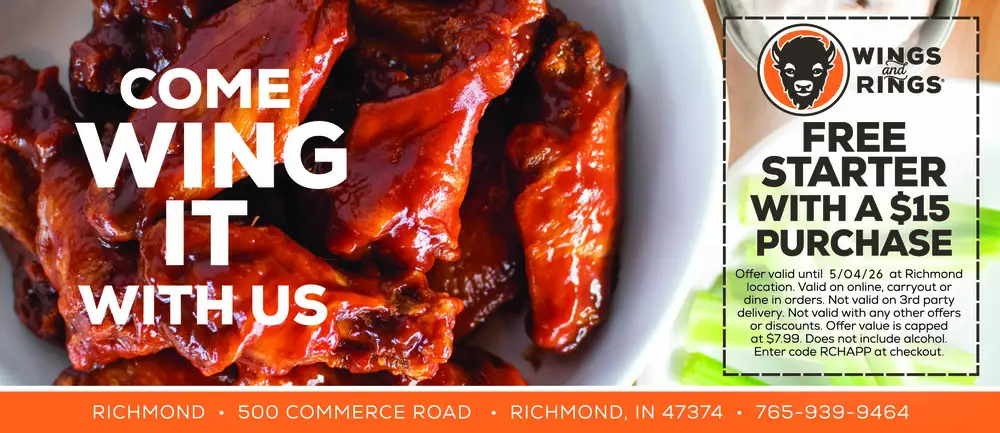 Wings and Rings – The Best Wings in Richmond, IN