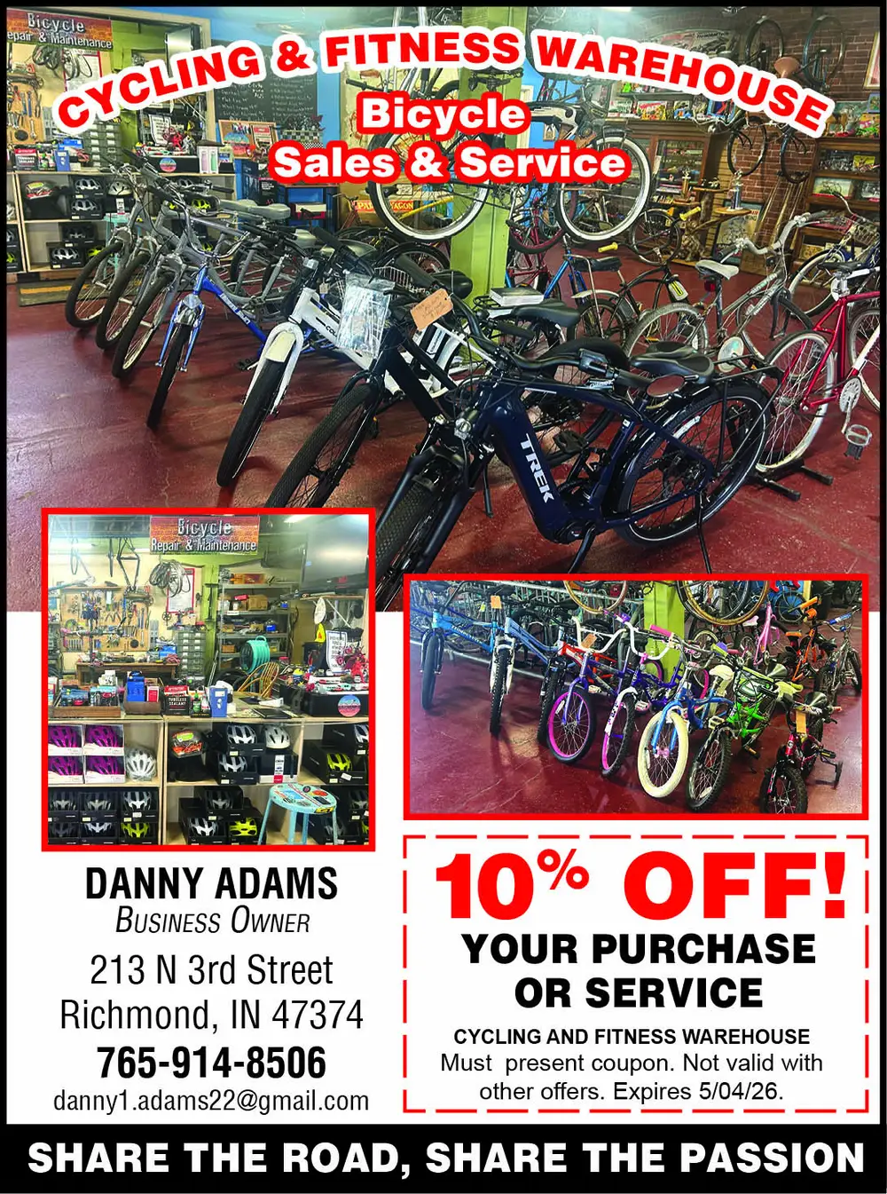 Bicycle Sales & Service in Richmond, IN