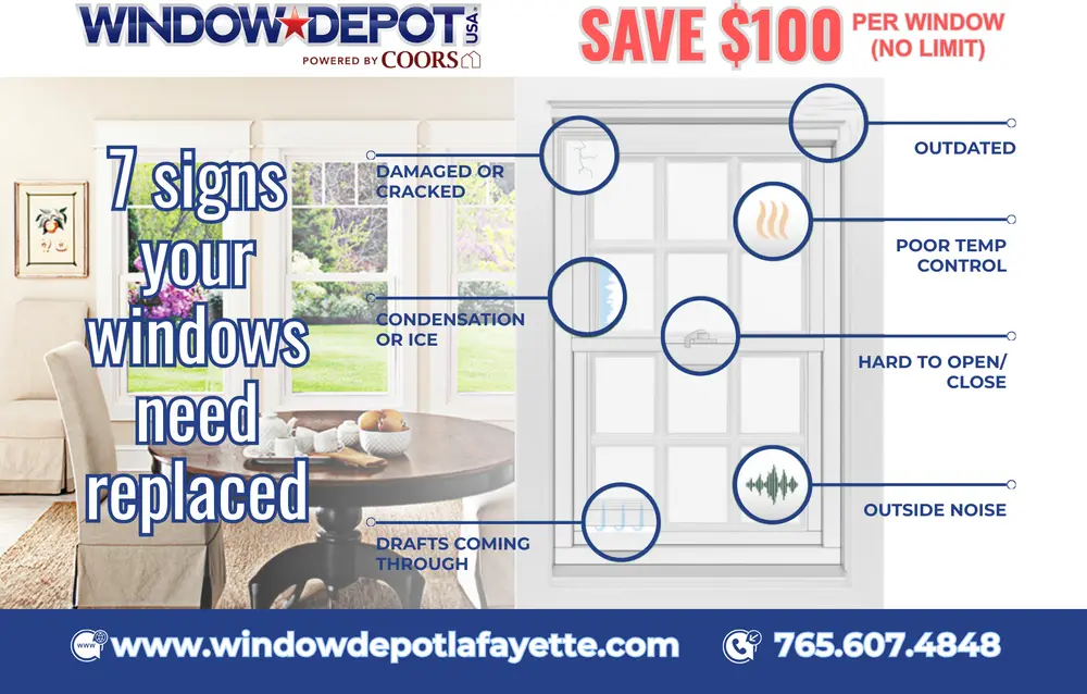 Replacement Windows & Installation in Lafayette, Indiana