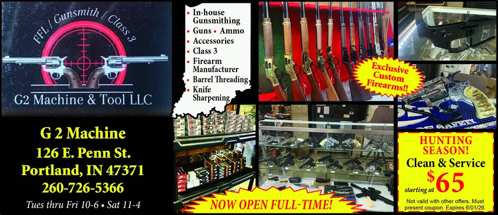 G2 Machine & Tool LLC – Portland, IN Gunsmith & Custom Firearms
