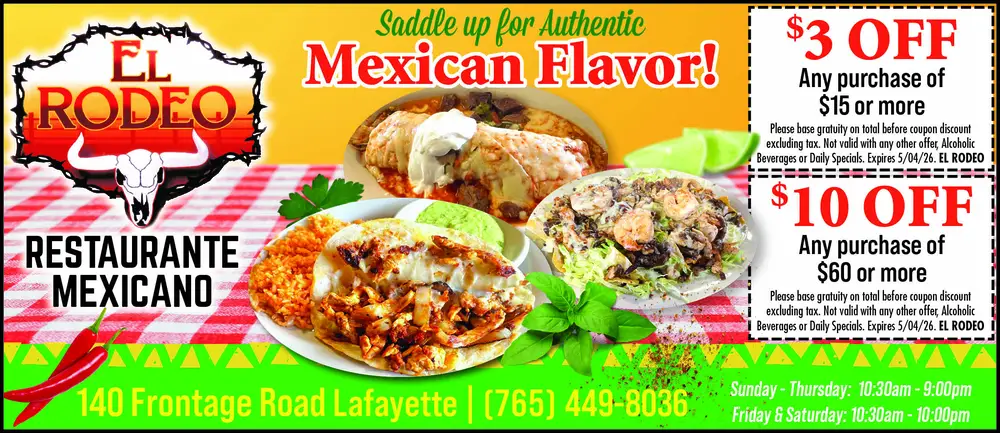Authentic Mexican Restaurant in Lafayette, Indiana