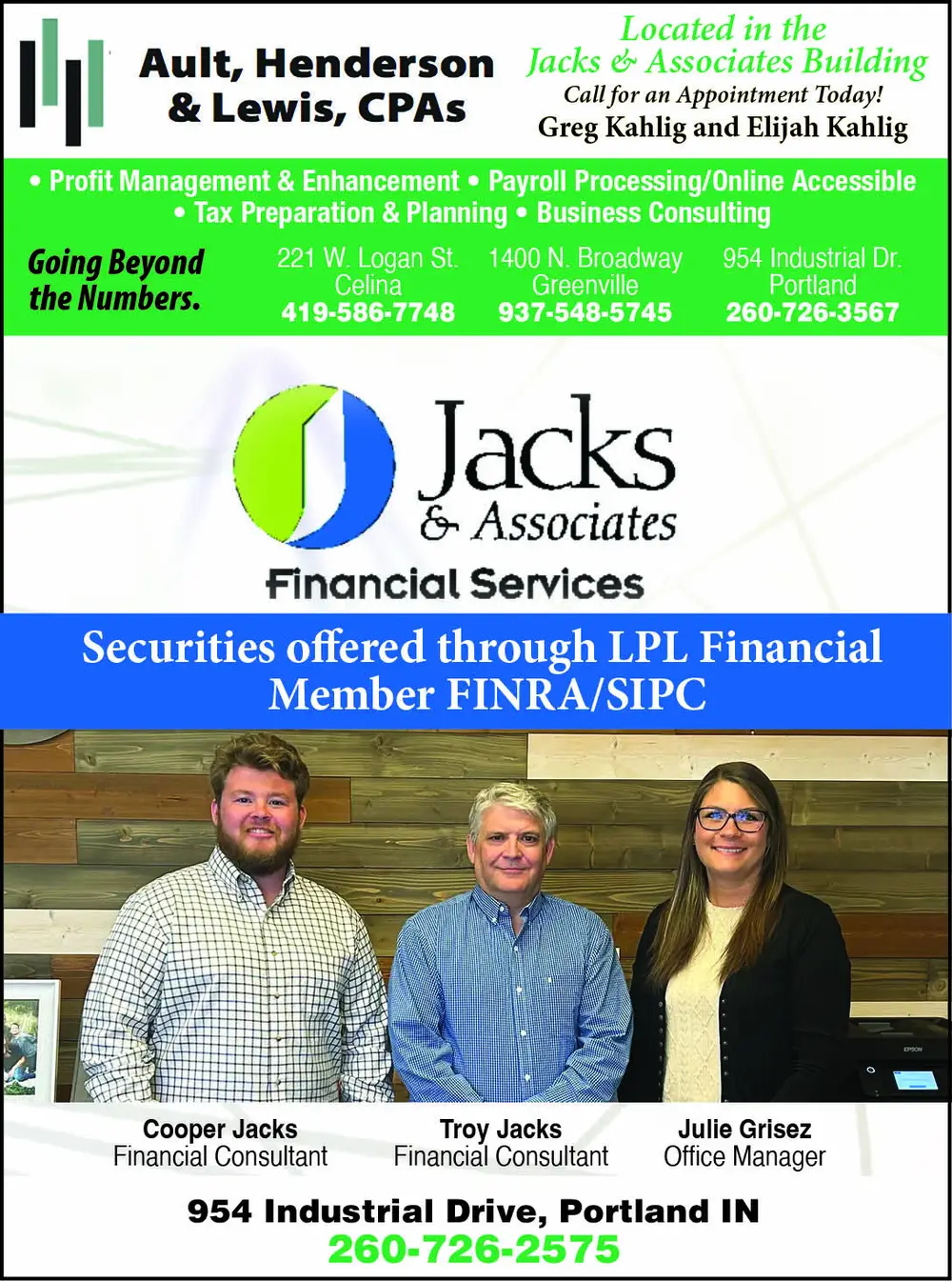Financial Services & Consultants in Portland, Indiana