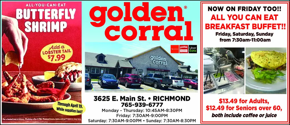 Golden Corral All-You-Can-Eat Buffet in Richmond, Indiana