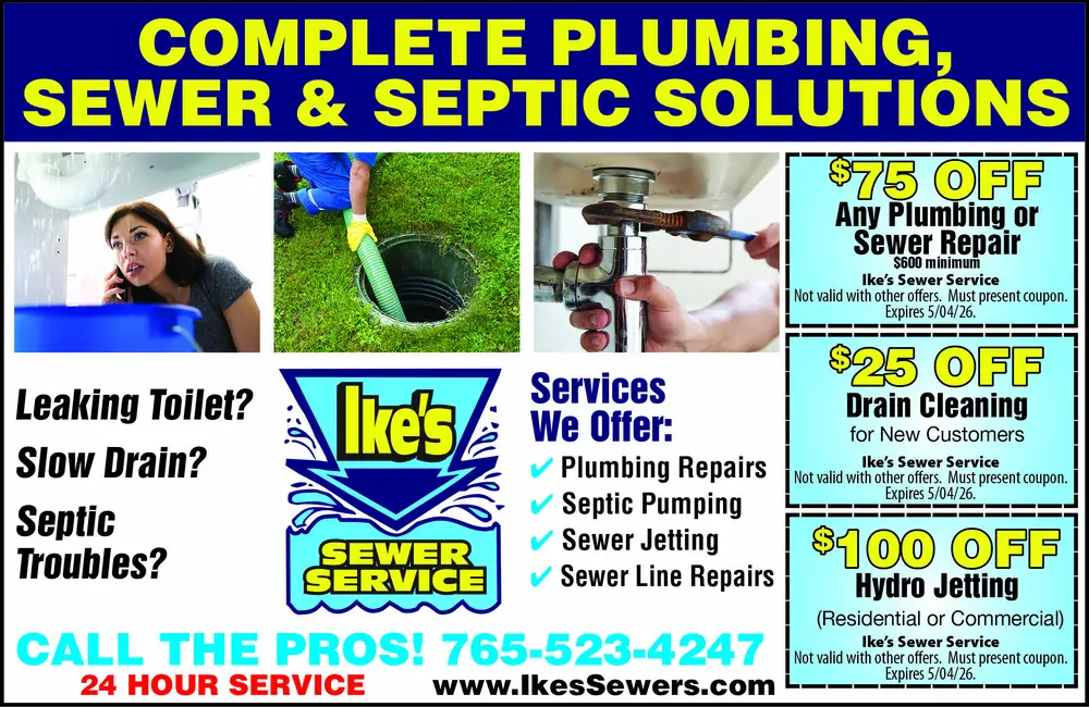 Complete Plumbing & Sewer Services in Indiana