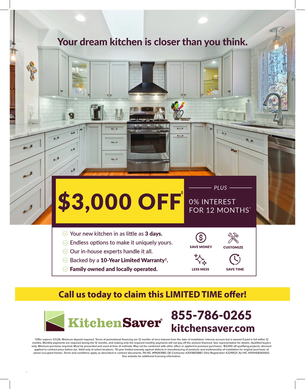 Kitchen Remodeling & Cabinet Refacing in Indiana – Kitchen Saver
