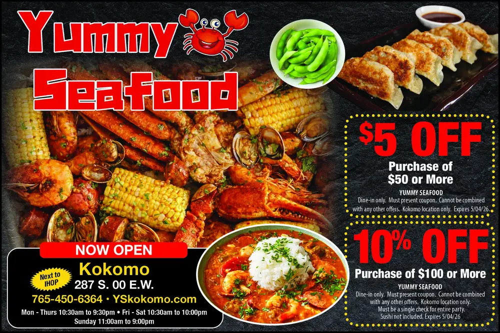 Fresh, Flavorful Seafood in Kokomo, Indiana