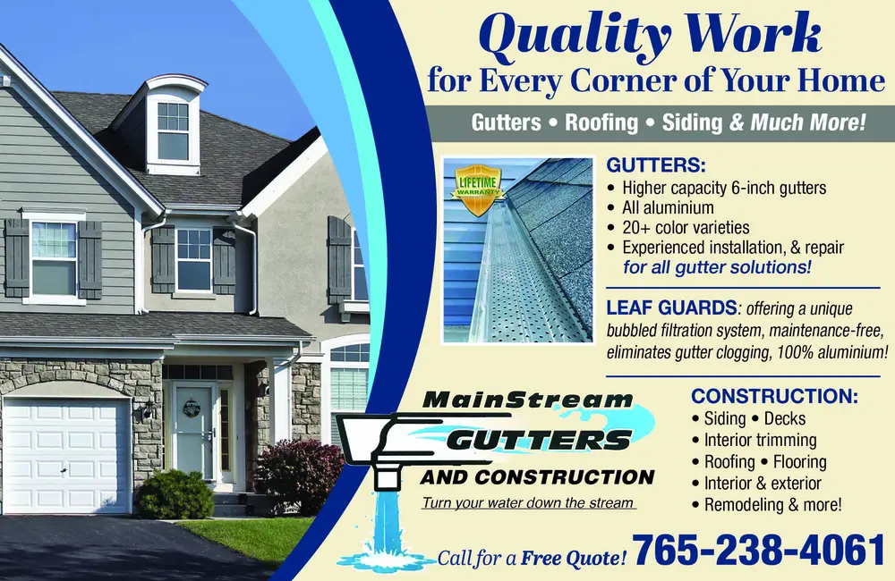 MainStream Gutters & Construction Services in Indiana