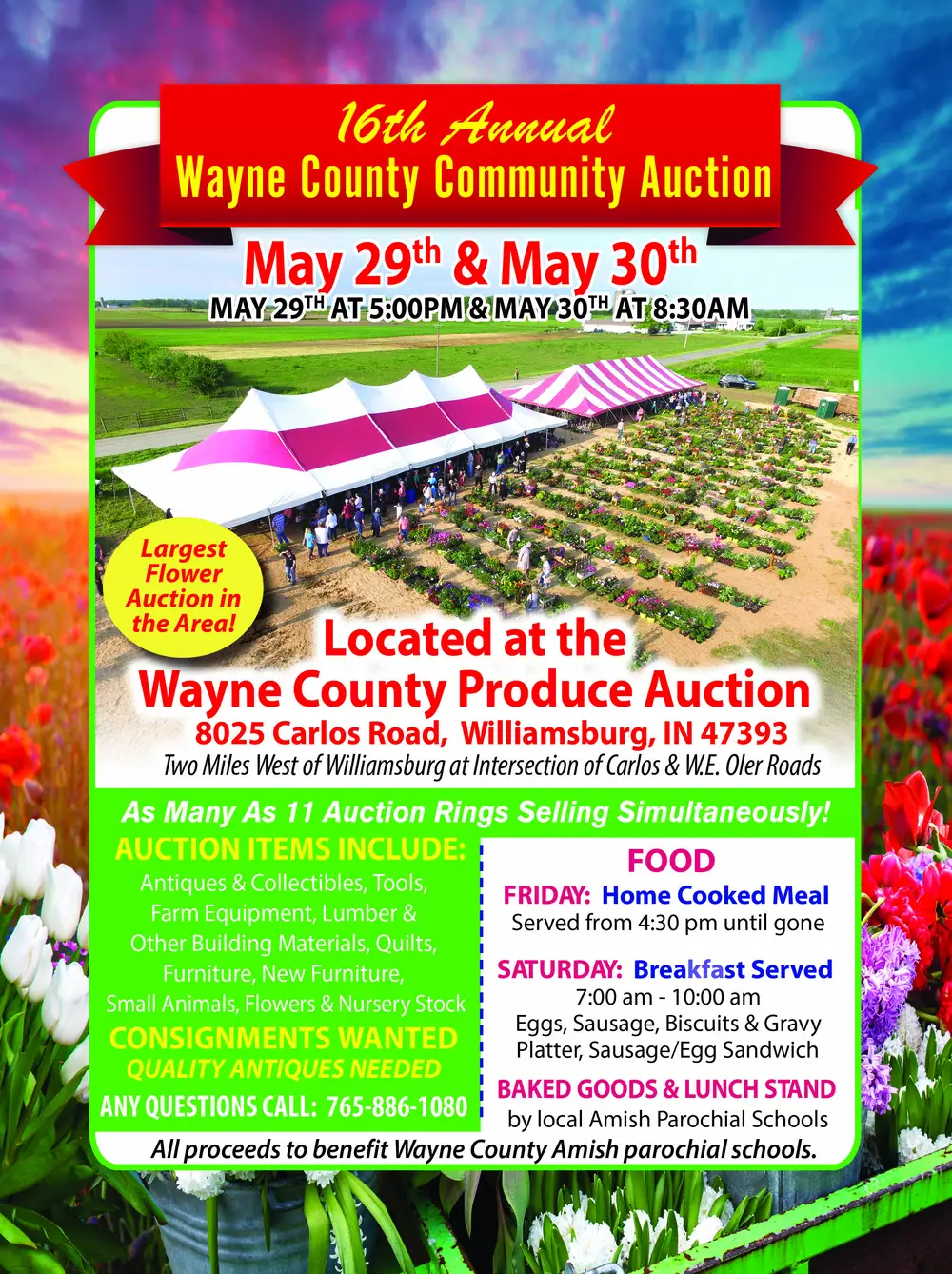 Wayne County Community Auction – Williamsburg, IN