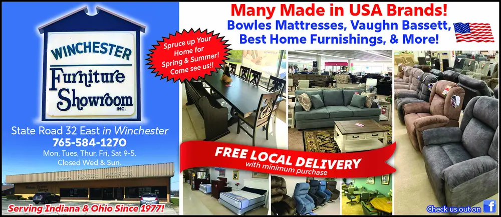Shop Furniture in Winchester, Indiana – Winchester Furniture Showroom