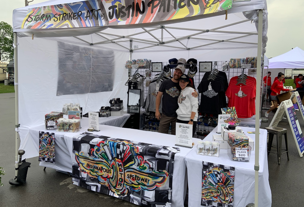 Storm Striker Art by Justin Patten