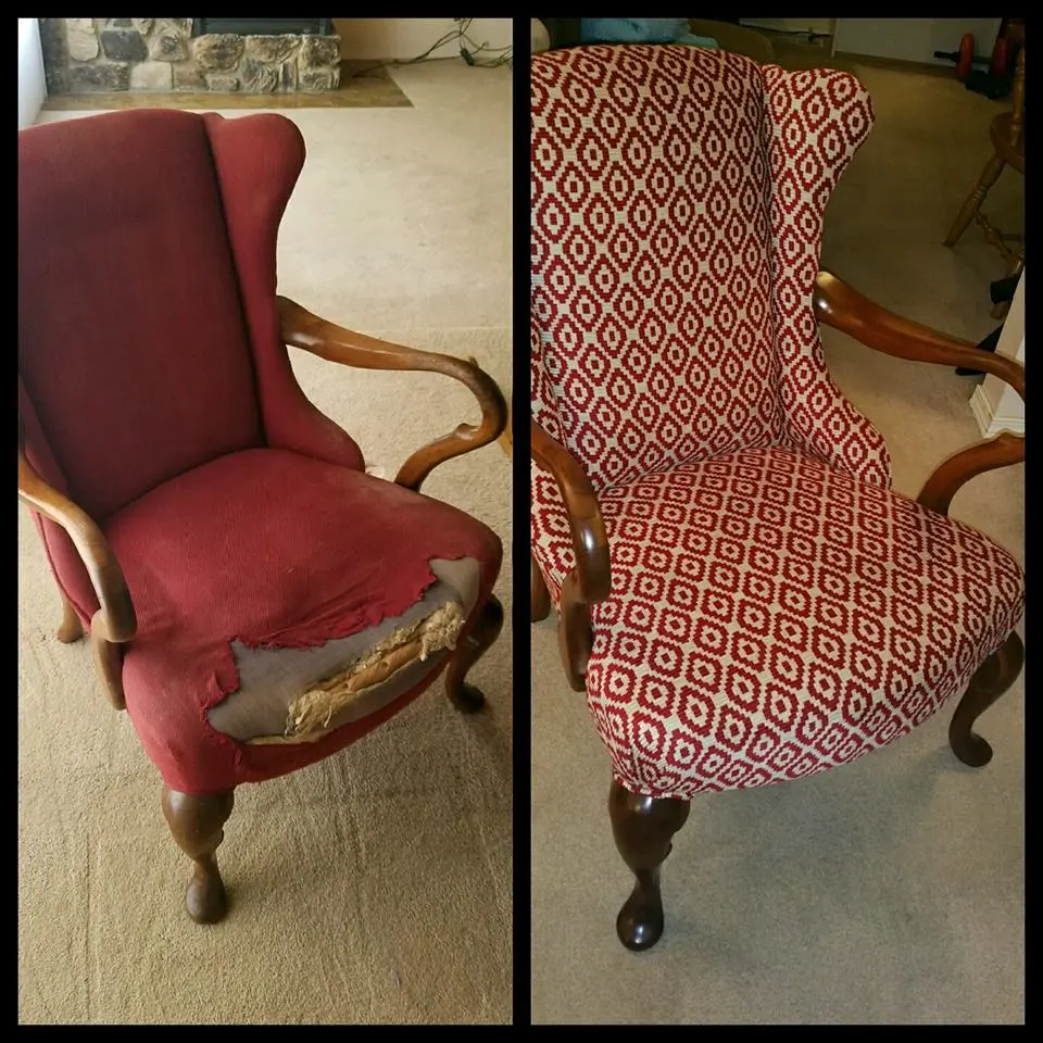 Queen Anne Upholstery and Refinishing