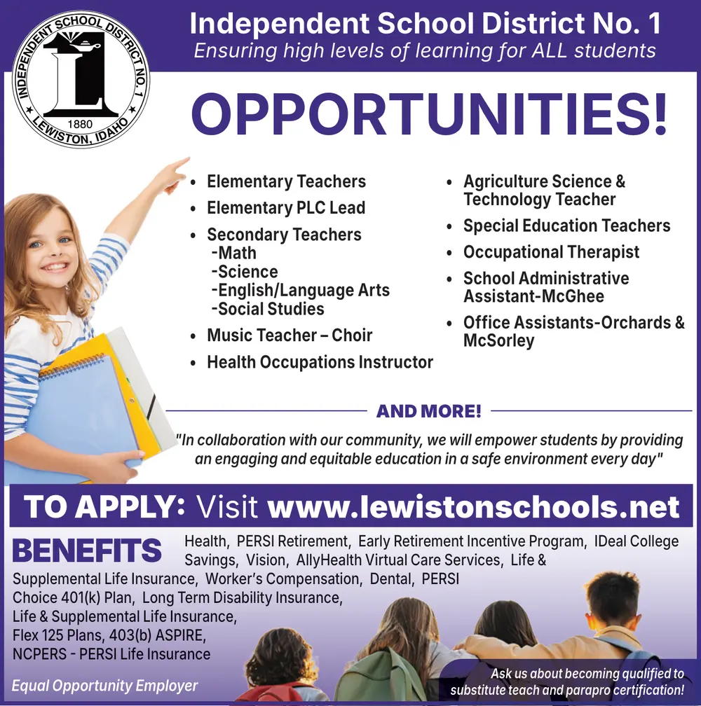 Education & Teaching Jobs – Lewiston, ID