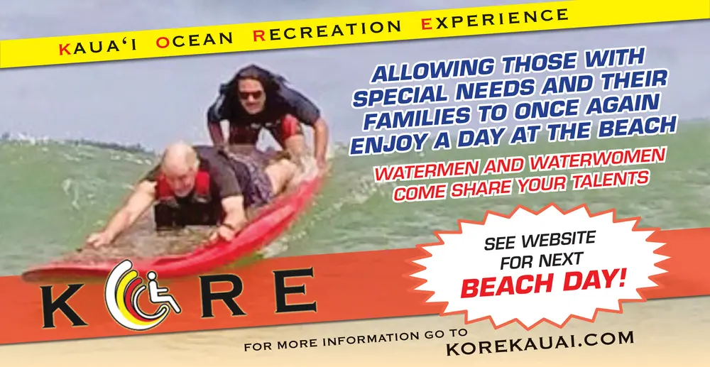 Kauai, HI Ocean Recreation Experience for Special Needs & Families