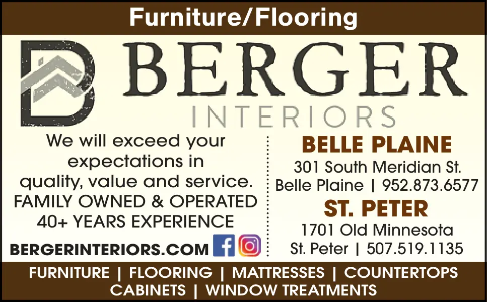 Furniture & Flooring Experts in Belle Plaine & St. Peter, MN