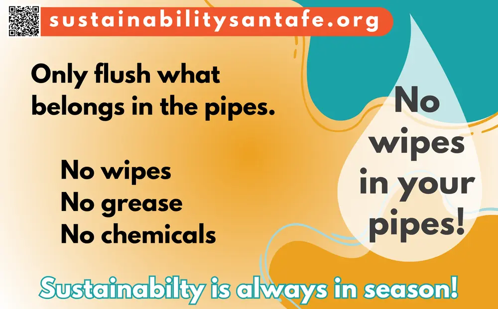 No Wipes in your Pipes!