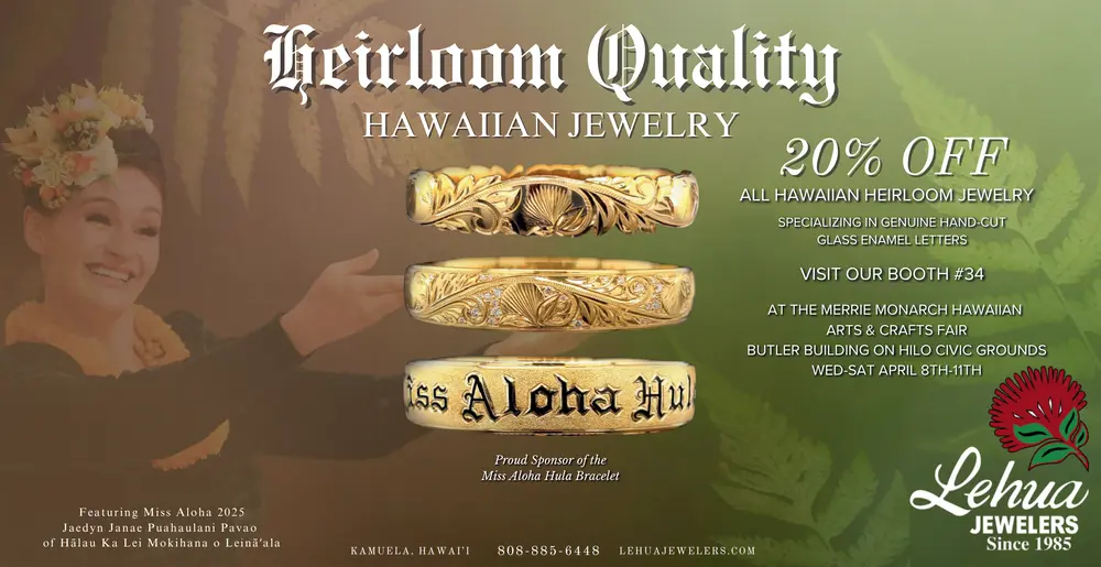 Heirloom Hawaiian Jewelry in Kamuela, Hawaii