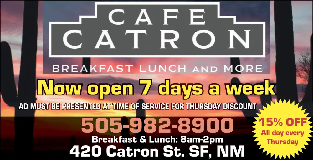 Now Open 7 days A Week 