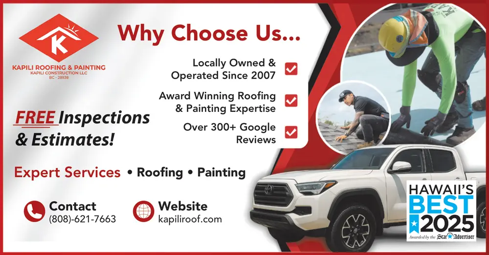 Expert Roofing & Painting Services in Honolulu, HI