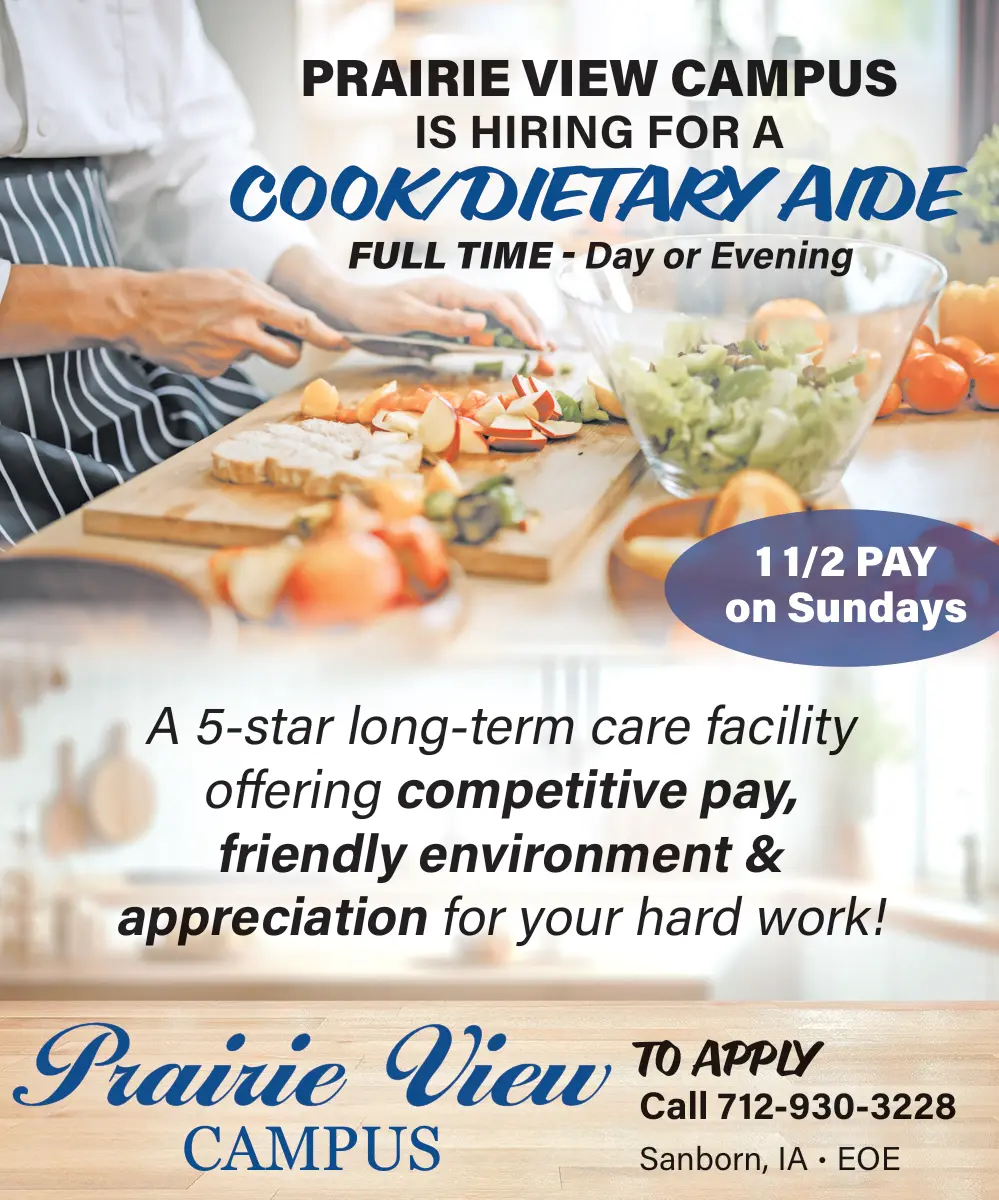 Join Prairie View Campus – Careers in Sanborn, IA