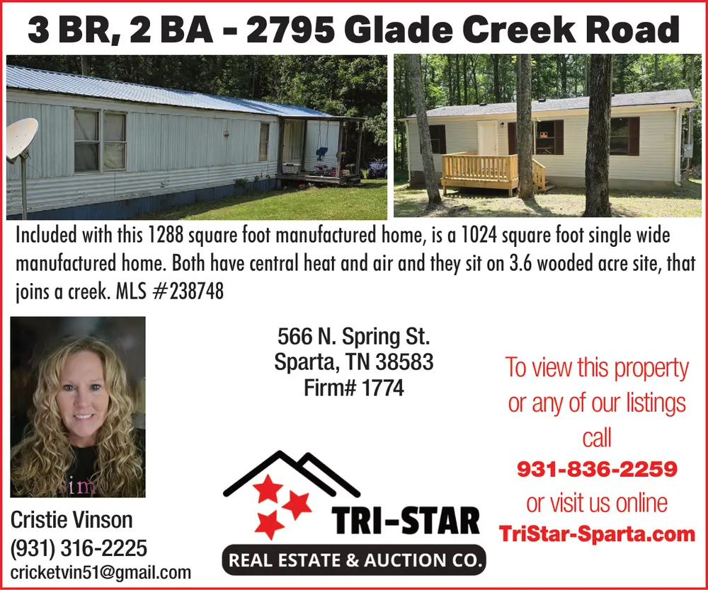 Tri-Star Real Estate & Auction Co. – Sparta, TN Property Experts