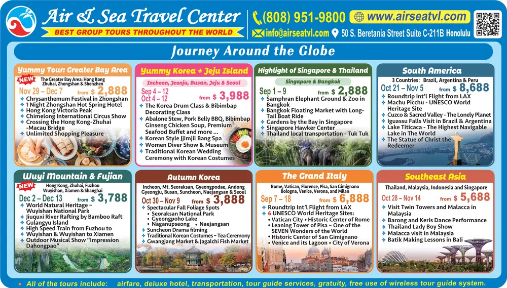 Best Group Tours & Travel Packages in Honolulu, HI