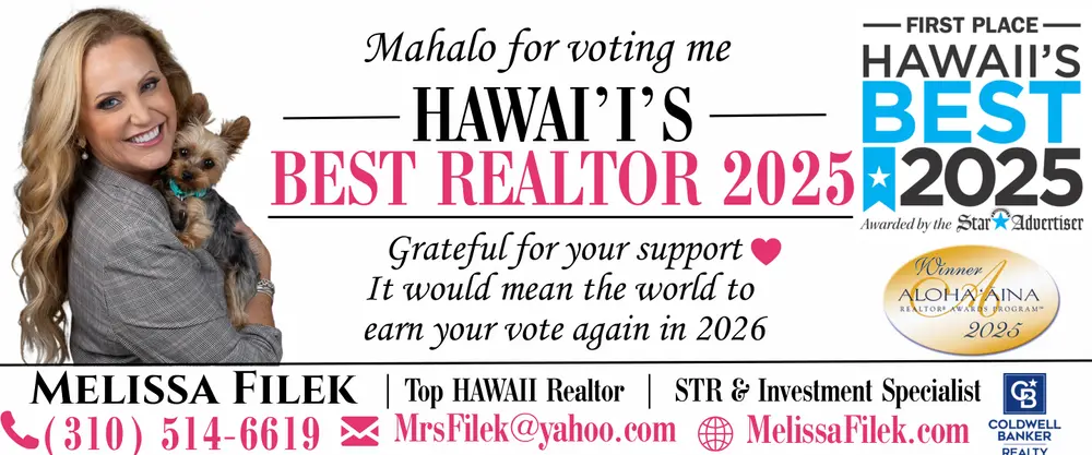 Hawaii’s Best Realtor – Melissa Filek, Honolulu, HI