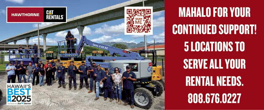 Trusted Equipment Rentals in Honolulu, HI