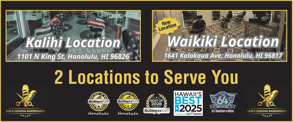 Mio's Designs Barbershop – Top Barbershop in Honolulu, HI