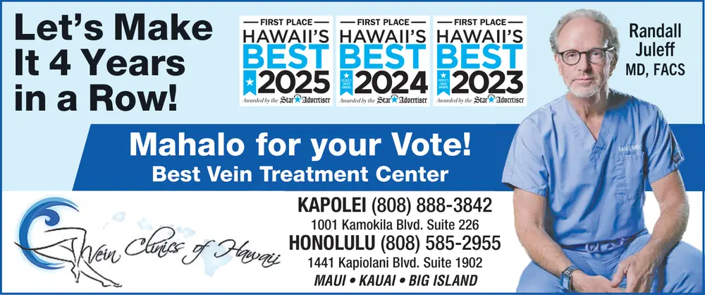 Best Vein Clinic and Vein Treatment in Honolulu, HI